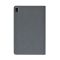 Чехол книжка для планшета Blackview Tab 16 / подставка / силиконовая основа / серый