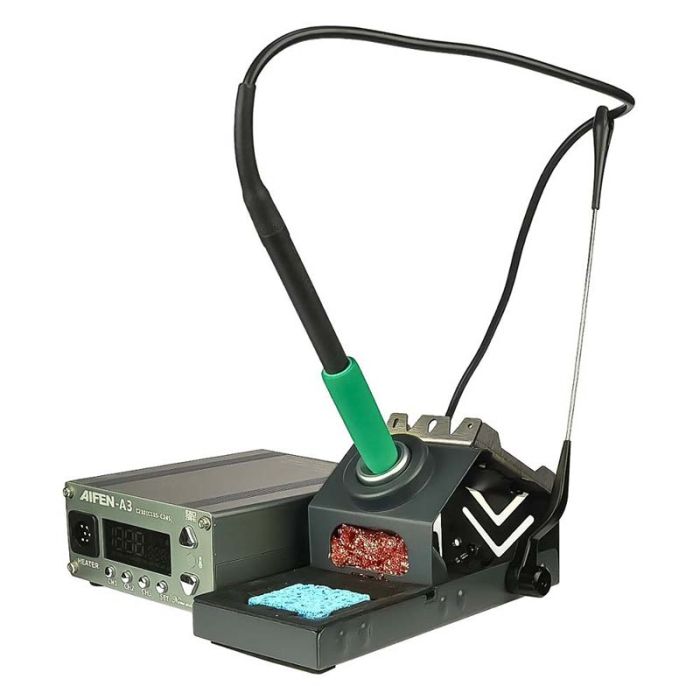 Паяльная станция прецизионная Aifen A3 / паяльник JBC C210 / 100-450°C / 3 канала памяти / 120 Вт