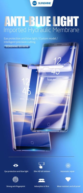 Гідрогелева бронеплівка для телефону Sunshine SS-057B (Anti-Blue Light) Korea, All Phone