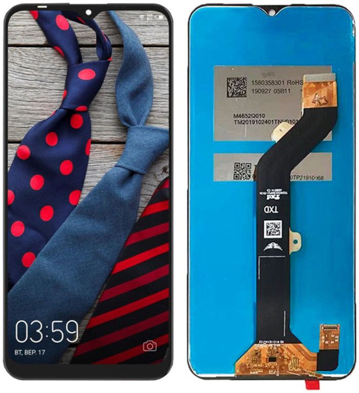 Дисплей + сенсор Tecno Spark 6 Go (KE5J) Black - p/n: FPC6504-9