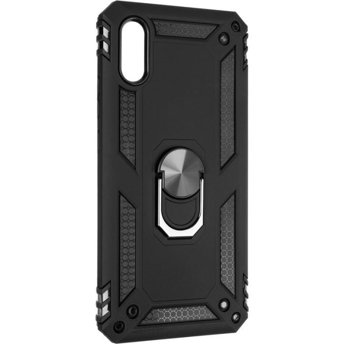 Чехол-накладка HONOR Hard Defence Series New для Samsung A037 (A03s) Черный