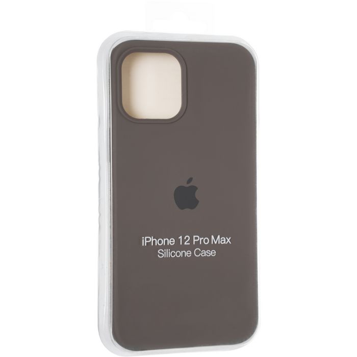 Чохол-накладка Original Full Soft Case для iPhone 12 Pro Max Cocao