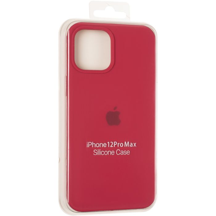 Чохол-накладка Original Full Soft Case для iPhone 12 Pro Max Garnet