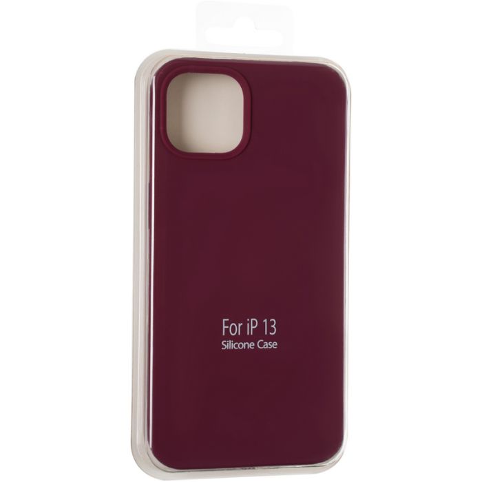 Чохол-накладка Original Full Soft Case для iPhone 13 Marsala (Without logo)
