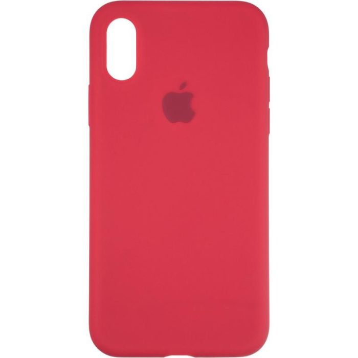 Чохол-накладка Original Full Soft Case для iPhone X/XS Garnet