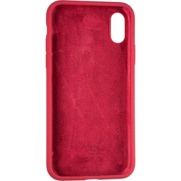 Чохол-накладка Original Full Soft Case для iPhone X/XS Garnet