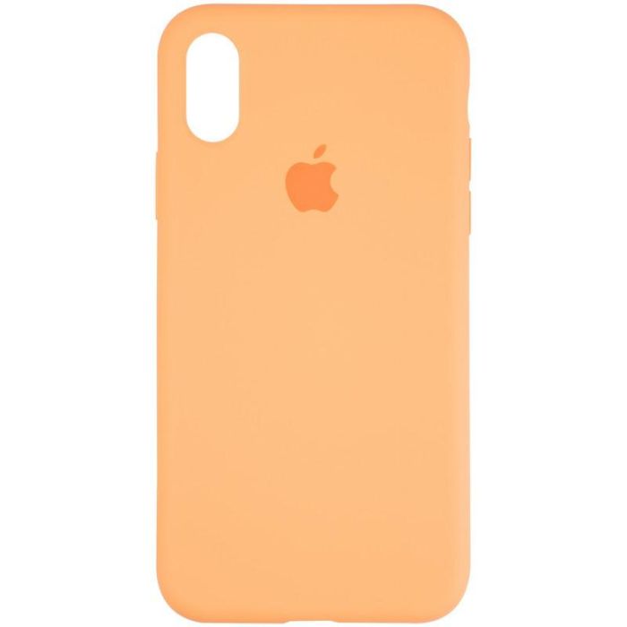 Чохол-накладка Original Full Soft Case для iPhone X/XS Papaya