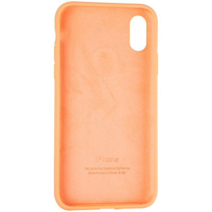 Чохол-накладка Original Full Soft Case для iPhone X/XS Papaya