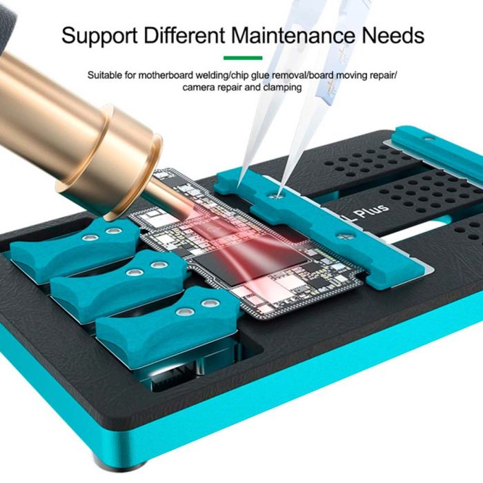 Держатель для ремонта плат Relife RL-601L Plus / универсальный фиксатор / зажим