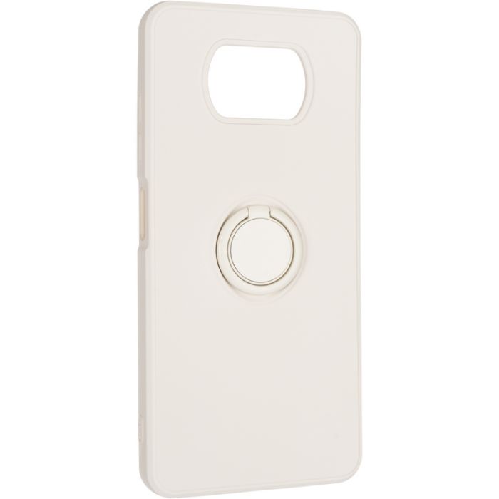 Чохол Gelius Ring Holder Case для Xiaomi Redmi 10c Ivory White