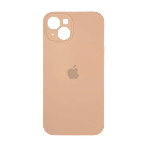 Чохол Silicone Case Full Camera для iPhone 14 pink sand
