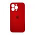 Чохол Silicone Case Full Camera для iPhone 13 Pro red