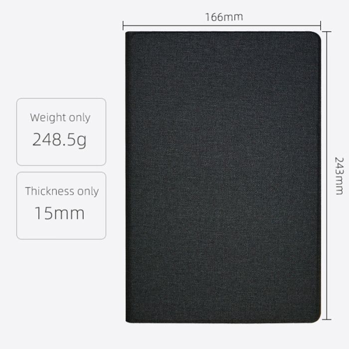 Чохол книжка для планшета Blackview Tab 13 / підставка / силіконова основа / чорний