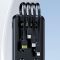 УЦЕНКА! Power Bank VNpower K305 + кабель 4в1 USB/Micro/Type-C/Lightning/Фонарик Black / 3000 mAh