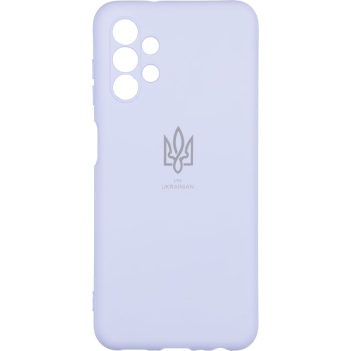 Чехол Full Soft Case (Ukrainian) для Samsung A135 (A13) Violet