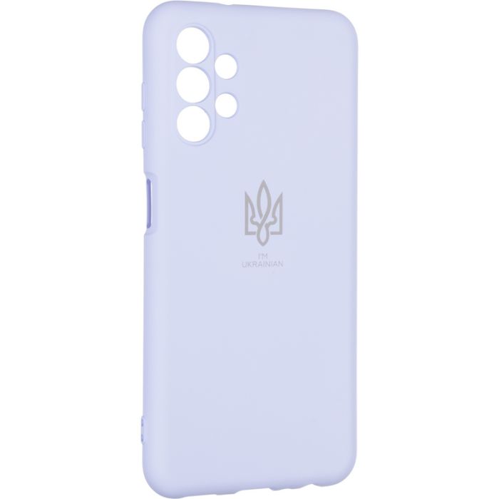 Чехол Full Soft Case (Ukrainian) для Samsung A135 (A13) Violet
