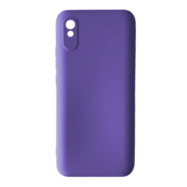 Чохол Silicone Case Camera (no logo) Xiaomi Redmi 9A lilac