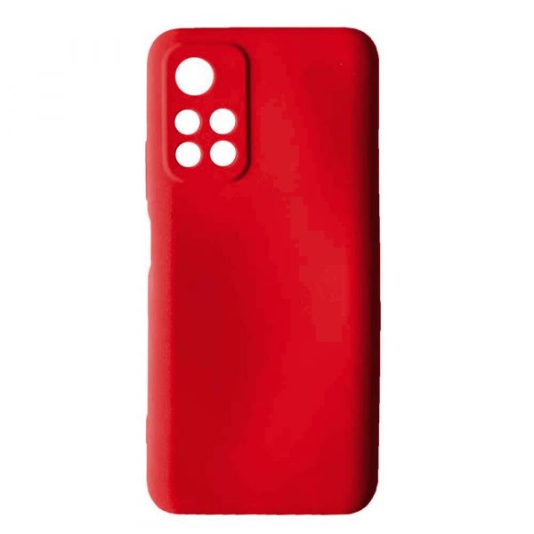 Чохол Silicone Case Camera (no logo) Xiaomi Redmi Note 11 Pro red
