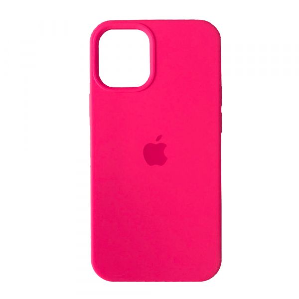 Чохол Silicone Case Full для iPhone 13 mini (47) hot pink