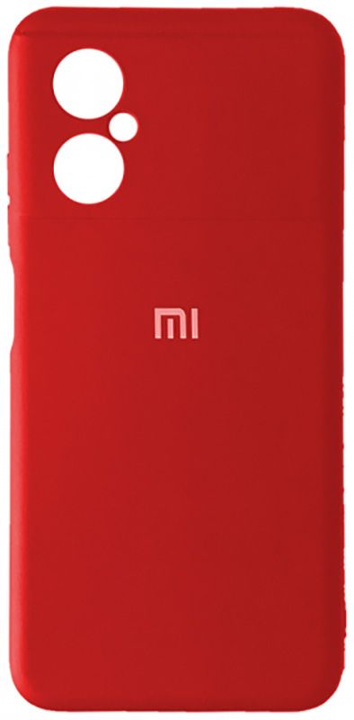 Чохол Silicone Case Full for Xiaomi Redmi Note 11R/Poco M4 5G Red
