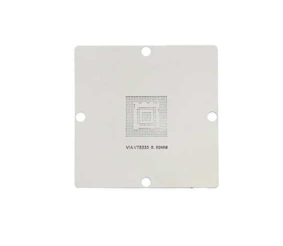 Трафарет BGA прямого нагріву VIA VT8235 (0.60 mm) 90 x 90 mm