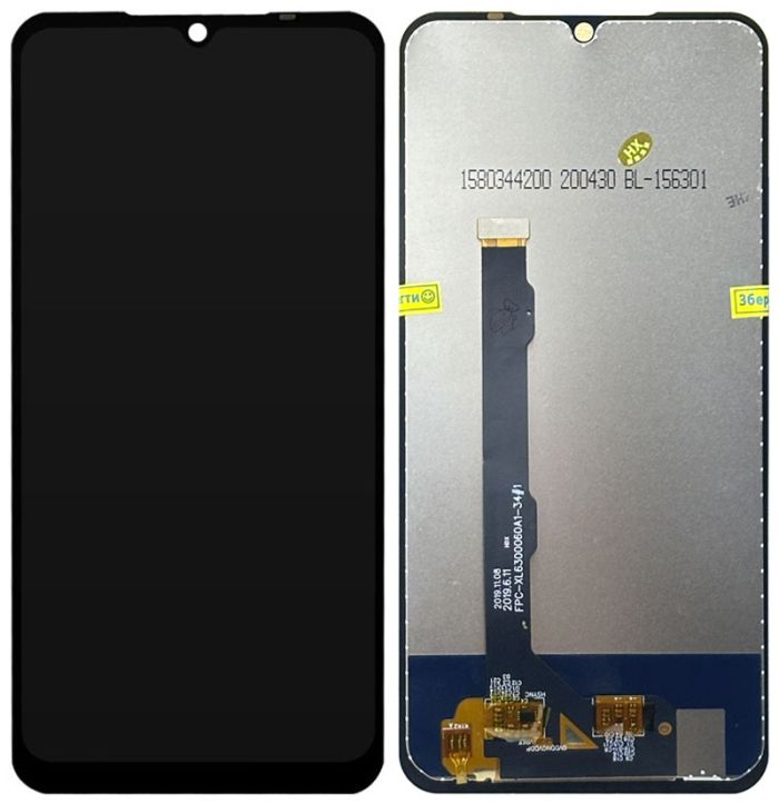 Дисплей + сенсор Doogee N20 Pro Black - p/n: FPC-XL6300060A1-34#1