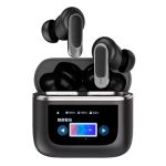 Наушники беспроводные V8 TWS Earbuds с LED дисплеем, Bluetooth 5.3, ANC, 530mAh, IPX5 Black