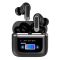 Навушники бездротові V8 TWS Earbuds з LED дисплеєм, Bluetooth 5.3, ANC, 530mAh, IPX5 Black