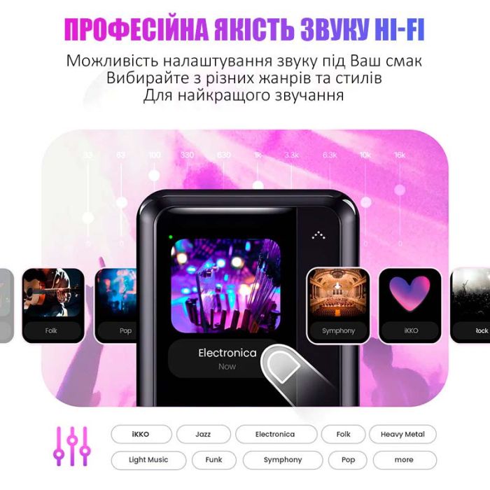 Наушники TWS переводчик IKKO ActiveBuds / AI ChatGPT голосовой ассистент / 45 языков / WI-FI / BT 5.3 Pink