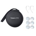 Чехол для наушников переводчика Timekettle WT2 Edge + силиконовые насадки + ушные крючки, черный