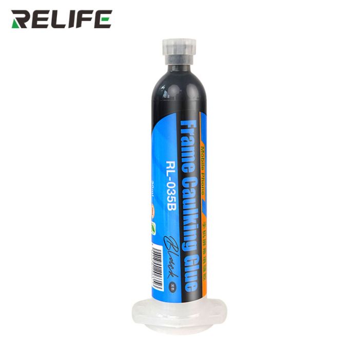 Клей термостойкий Relife RL-035B герметик для рамок, дисплеев смартфонов, черный, 30 мл