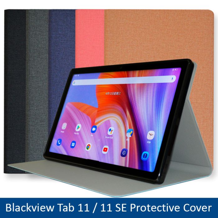 Чохол книжка для планшета Blackview Tab 11 / Tab 11 SE / підставка / силіконова основа / сірий