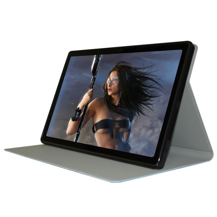 Чохол книжка для планшета Blackview Tab 11 / Tab 11 SE / підставка / силіконова основа / синій