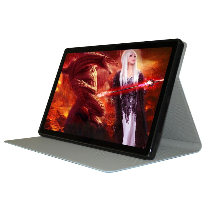 Чохол книжка для планшета Blackview Tab 11 / Tab 11 SE / підставка / силіконова основа / рожевий