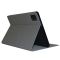 Чохол книжка для планшета Blackview Tab 12 / Tab 12 Pro / підставка / силіконова основа / сірий