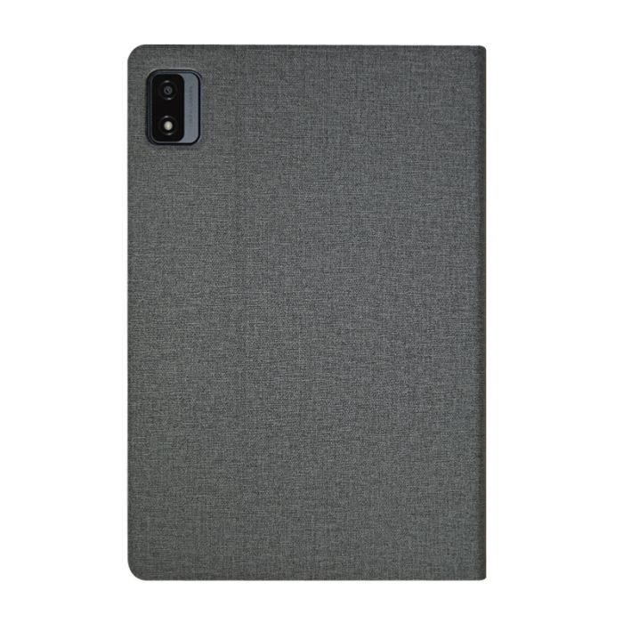 Чохол книжка для планшета Blackview Tab 12 / Tab 12 Pro / підставка / силіконова основа / сірий