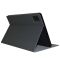 Чехол книжка для планшета Blackview Tab 12 / Tab 12 Pro / подставка / силиконовая основа / черный