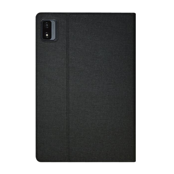 Чехол книжка для планшета Blackview Tab 12 / Tab 12 Pro / подставка / силиконовая основа / черный