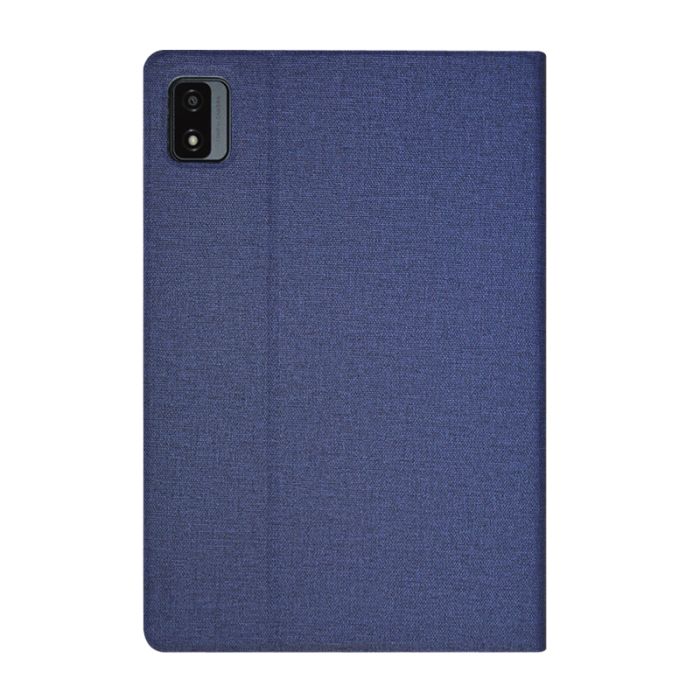 Чохол книжка для планшета Blackview Tab 12 / Tab 12 Pro / підставка / силіконова основа / синій