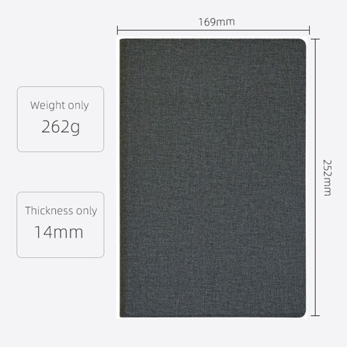 Чехол книжка для планшета Blackview Tab 15 / Tab 15 Pro / подставка / силиконовая основа / серый