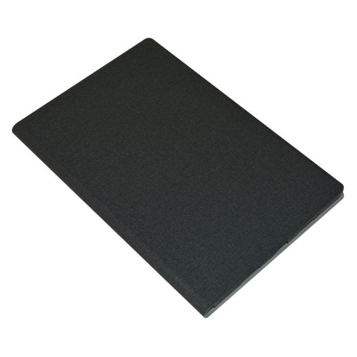 Чехол книжка для планшета Blackview Tab 15 / Tab 15 Pro / подставка / силиконовая основа / черный