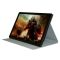 Чехол книжка для планшета Blackview Tab 15 / Tab 15 Pro / подставка / силиконовая основа / синий