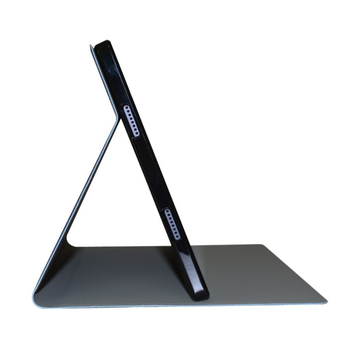 Чехол книжка для планшета Blackview Tab 15 / Tab 15 Pro / подставка / силиконовая основа / розовый