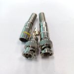 Разъем Premium BNC-M - с пружиной под кабель и наконечником под винт для фиксации центральной жилы