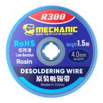 Оплетка для снятия припоя Mechanic R300 / длина 1.5 м / ширина 4.0 мм