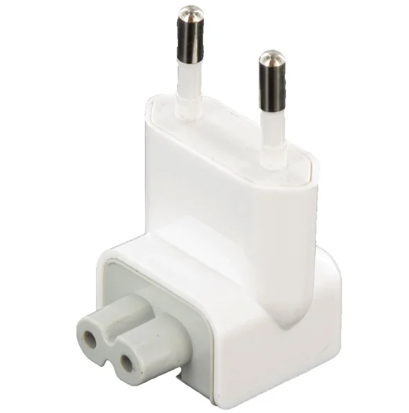 Перехідник для блока живлення Apple Macbook iPad / 220V EU Plug / A1401 / Білий