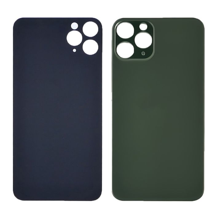 Заднє скло корпусу зі склом камери для Apple iPhone 11 Pro Max темно-зелене