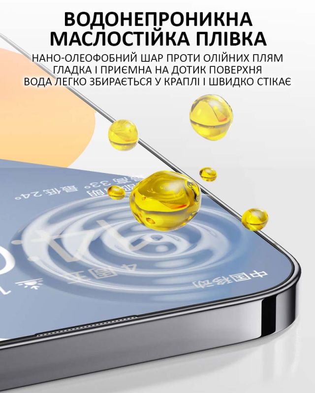 Гідрогелева плівка RELIFE GF-2 для смартфонів до 7'' HD матова пачка 50 шт.