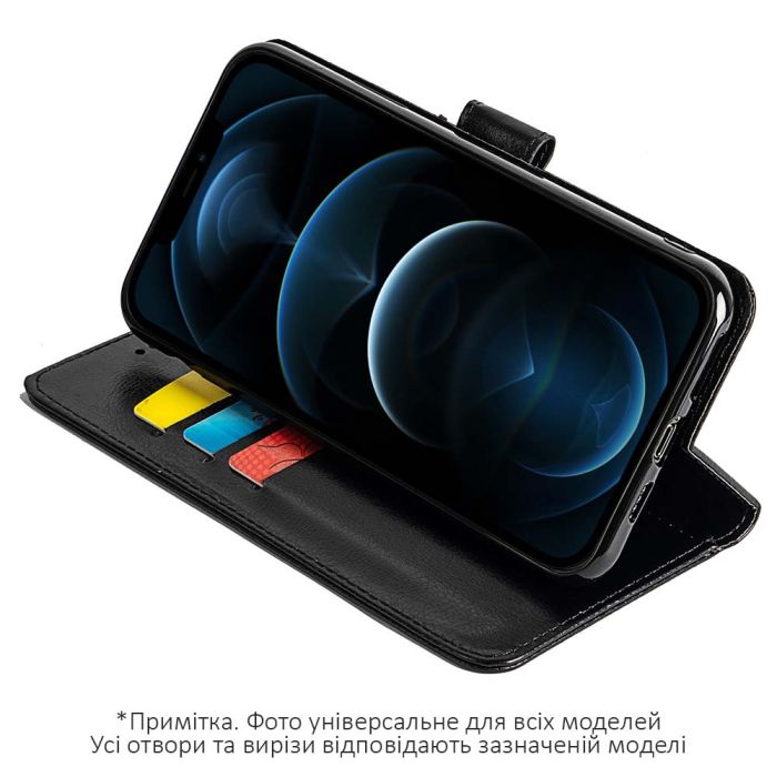 Чохол-книжка для Blackview A96 підставка Чорний