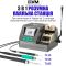 Паяльна станція 3 в 1 GVM H3 / 3 паяльники T115 + T210 + T245 / 3 канали пам'яті / 100-480°C / 80 Вт
